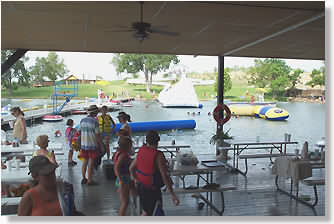 waterpark at Lake LBJ Yacht Club and Marina
